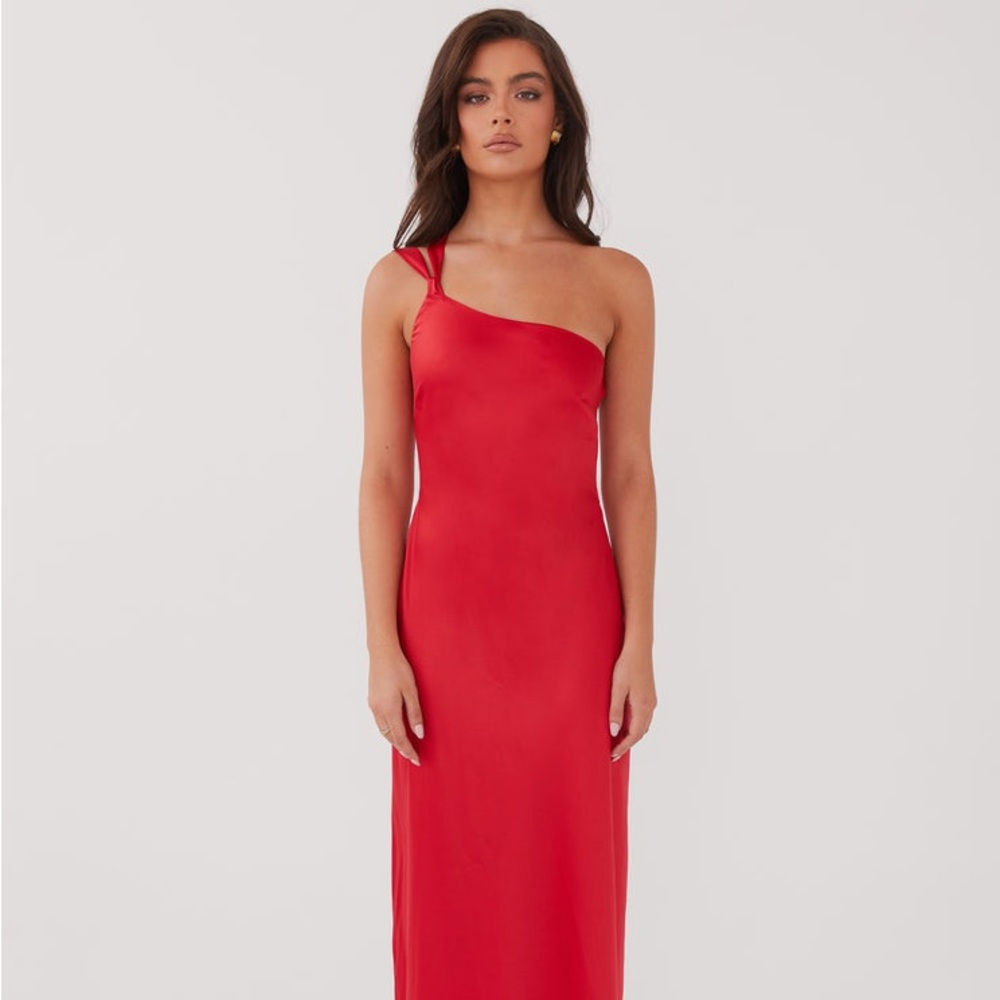 Red Formal Maxi Dress